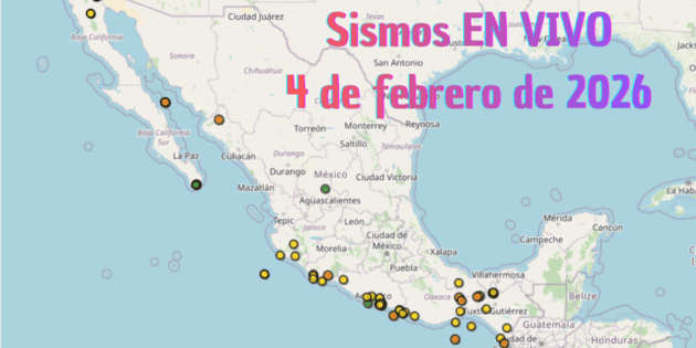 EN VIVO Temblor HOY: Sismos en M&eacute;xico | 4 de febrero de 2026