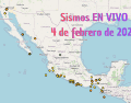 Sismos en México | EN VIVO | 4 de febrero de 2026. ESPECIAL / SSN