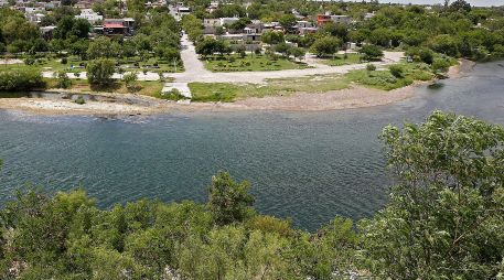 Río Bravo. El acuerdo establece que dos terceras partes de su cuenca pueden ser aprovechadas por México. EFE/Archivo