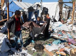 Más de 530 palestinos fallecieron por fuego israelí desde la entrada en vigor de la tregua, según el Ministerio de Salud gazatí. EFE/H. IMAD