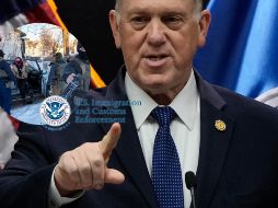 El zar fronterizo estadounidense Tom Homan en conferencia de prensa en Minneapolis el 29 de enero de 2026.  AP / ARCHIVO