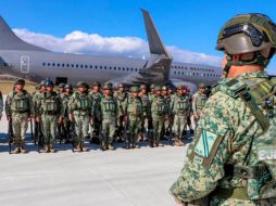 La Mandataria informó que el secretario de Seguridad y Protección Ciudadana, Omar García Harfuch, se encuentra en el estado para 