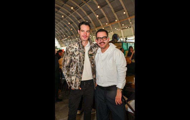 Santiago Saracho y Manolo Caro. GENTE BIEN JALISCO / M. Rached