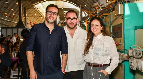 Oscar Barrera, Víctor Martínez y Chris Sandoval. GENTE BIEN JALISCO / Revista del 6 de febrero 2026