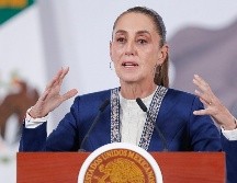 Sheinbaum calificó como “absolutamente falsas” las declaraciones de Donald Trump. EFE/ I. Esquivel