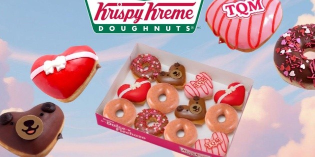 Krispy Kreme lanza donas de San Valent&iacute;n en M&eacute;xico: Conoce precios y sabores