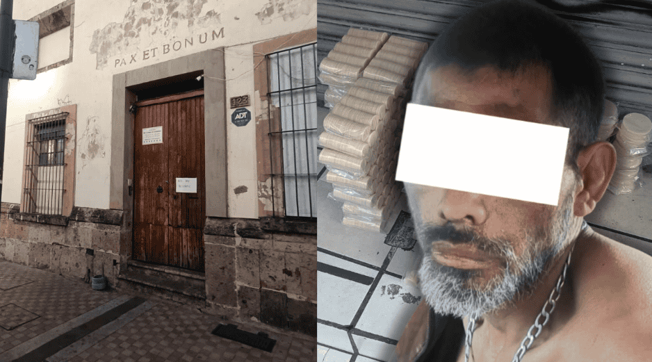 Elementos de la Policía de Guadalajara fueron alertados por monjas sobre el robo. ESPECIAL/Policía de Guadalajara