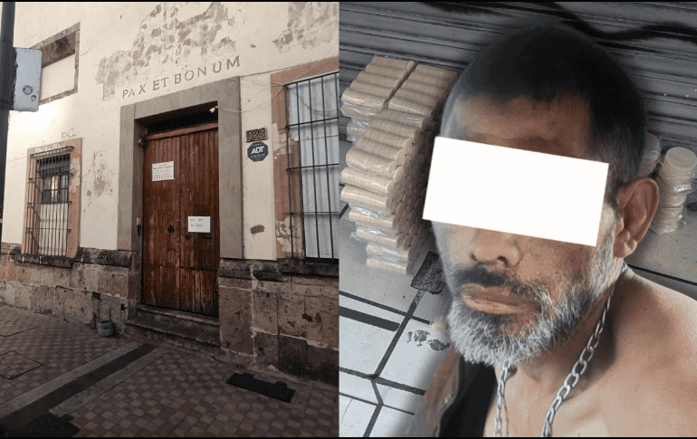 Elementos de la Policía de Guadalajara fueron alertados por monjas sobre el robo. ESPECIAL/Policía de Guadalajara