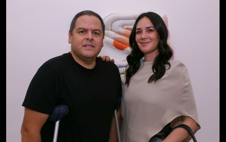 José Vielma e Ingrid Suárez. GENTE BIEN JALISCO / Exposición “Balance and shift” en Art WKND GDL 2026