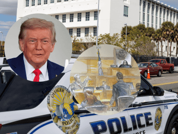 Este miércoles 4 de febrero se sentenció a cadena perpetua a Ryan Routh por intento de aesinato a Donald Trump. AP / ARCHIVO / EFE / C. HERRERA