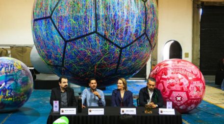 El proyecto “El balón rueda hasta Jalisco” reunirá a artistas locales que intervendrán balones gigantes con identidad cultural del Estado. EL INFORMADOR/J. Acosta