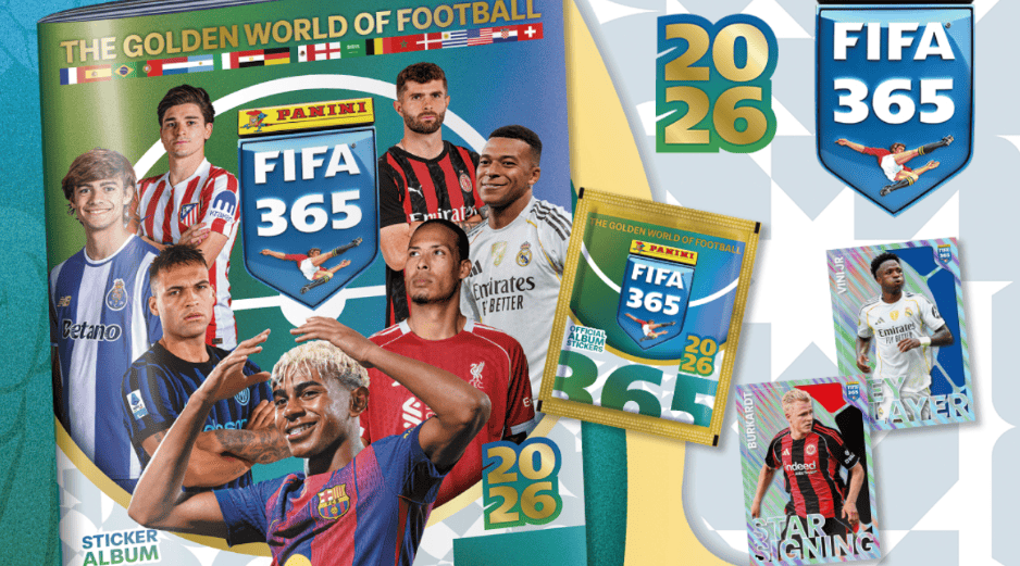 Con casi mil estampas más páginas y un Mundial sin precedentes el álbum Panini 2026  promete ser el más grande de la historia. INSTAGRAM/@panini_mx