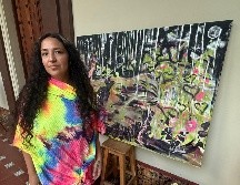 PocaSangre explicó que la muestra propone un hilo conductor que permite transitar por esos momentos. EL INFORMADOR / H. Navarro