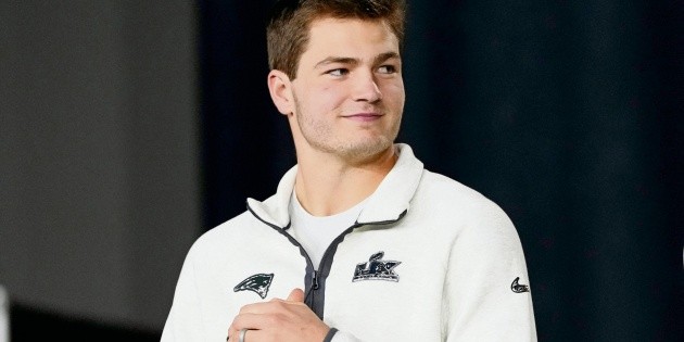 NFL: Drake Maye, tras el legado de Tom Brady