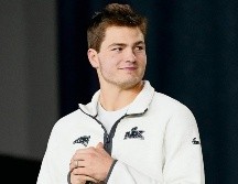 El joven mariscal de 23 años llega al Super Bowl con números superiores a los de Brady en su segundo año en la NFL. AFP