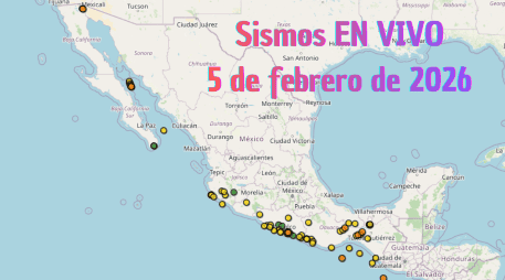 Sismos en México | EN VIVO | 5 de febrero de 2026. ESPECIAL / SSN