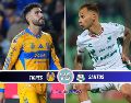Tigres recibe a Santos Laguna en el arranque de la J5 del Clausura 2026. ESPECIAL / IMAGO7 y CANVA