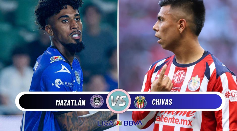 Mazatlán recibe a Chivas en el Estadio El Encanto por la Jornada 5 del Clausura 2026. ESPECIAL / IMAGO7 y CANVA