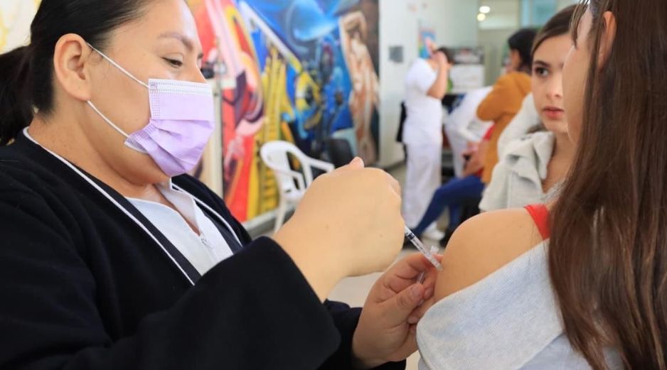 La alcaldesa informó que hay suficientes dosis disponibles para la población, con la capacidad de aplicar hasta 500 vacunas diarias. CORTESÍA