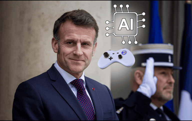 El jefe de Estado francés espera saber si existe un consenso científico sobre el impacto de ciertos videojuegos en los jóvenes. EFE/E. Tesson/ESPECIAL
