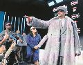 Presentación del show de Bad Bunny, en el Moscone Center de San Francisco. AP