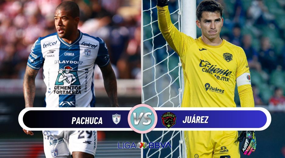 Pachuca enfrenta a Juárez en la Jornada 5 del Clausura 2026 en el Estadio Hidalgo. ESPECIAL / IMAGO7 y CANVA