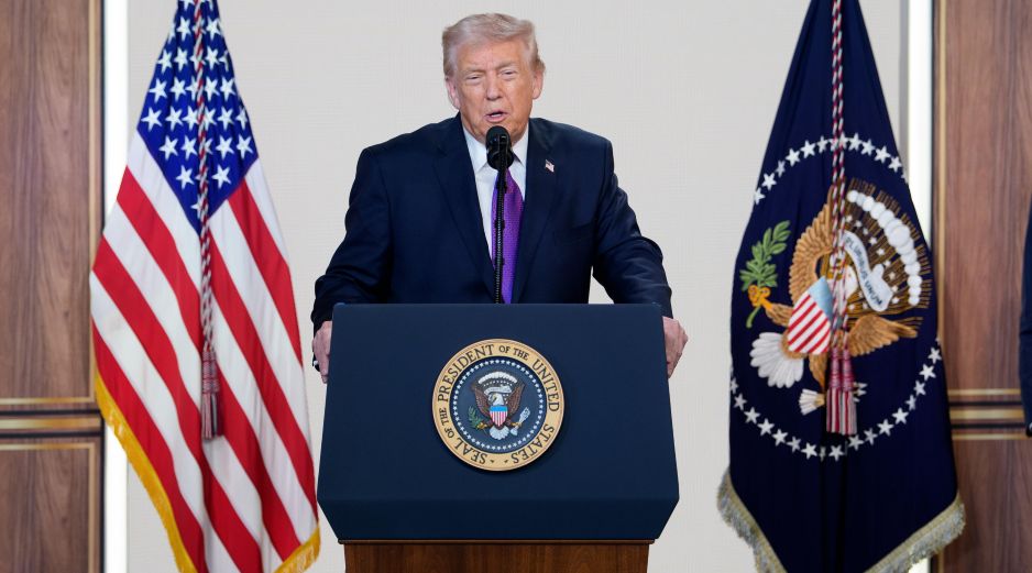 La publicación del presidente desató rechazo bipartidista al mostrar una representación ofensiva de Barack y Michelle Obama. EFE/A. Schwartz