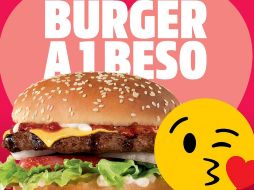  Este 14 de febrero, Carl’s Jr. sorprende a sus clientes con una hamburguesa gratis para celebrar el amor y la amistad. FACEBOOK/Carl's Jr. México