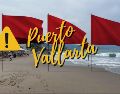 Así serán las condiciones del mar en Puerto Vallarta este fin de semana. ESPECIAL / FACEBOOK Protección Civil y Bomberos Puerto Vallarta