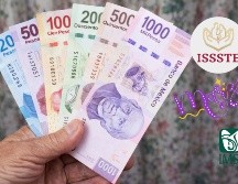 Algunos adultos mayores recibirán en marzo el pago bimestral de la Pensión Bienestar y su pensión mensual del IMSS o ISSSTE. ESPECIAL / CANVA