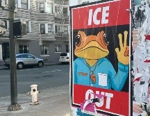 Desde hace días, se puede encontrar este tipo de imágenes en San Francisco previo al medio tiempo del Super Bowl LX con Bad Bunny al frente. EFE / ARCHIVO