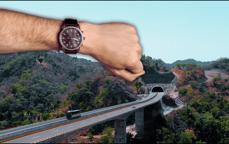 La vía corta que va de Guadalajara a Puerto Vallarta optimiza el tiempo para viajar al destino costero.  ESPECIAL / SICT