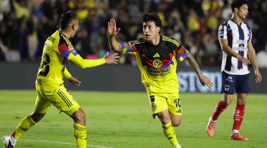 El América llegó a 8 puntos en el torneo; los Rayados se quedaron con 7. SUN/C. Mejía