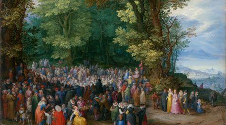 «Ustedes son la sal de la tierra. Si la sal se vuelve insípida, ¿con qué se le devolverá el sabor?». WIKIPEDIA/«El Sermón de la Montaña», de Jan Brueghel el Viejo