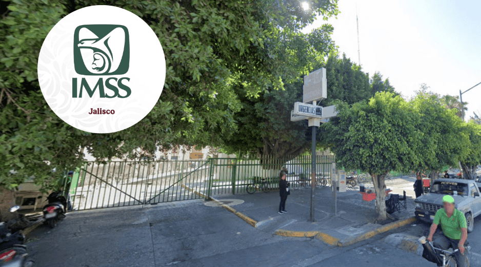 El  Sindicato Nacional de Trabajadores del Seguro Social Sección 3 Jalisco informó que se desvinculan completamente de dicha imagen difundida por la trabajadora y se posicionaron en contra de la investigación interna. ESPECIAL/ GOOGLE MAPS