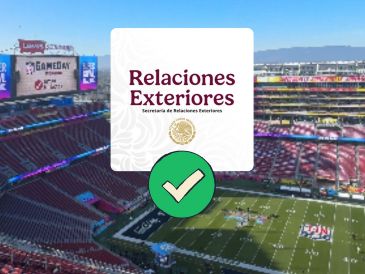 No olvides que cuentas con el Consulado de México durante tu estadía en el país del norte: SRE. X / NFL / ESPECIAL / SRE