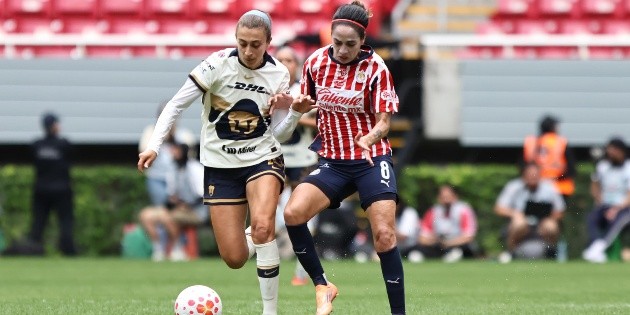 Chivas Femenil, con dominio hist&oacute;rico ante Pumas