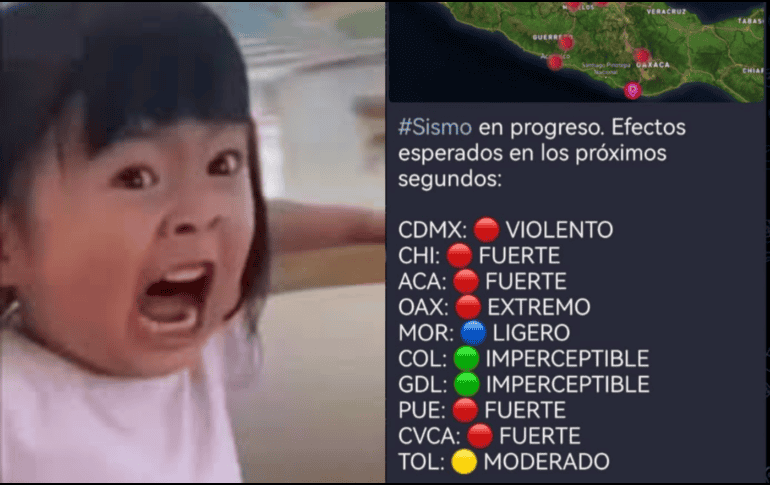 Algunos internautas tomaron con humor el sismo e hicieron del momento una anécdota más de la vida sísmica en México. SASSLA / CANVA