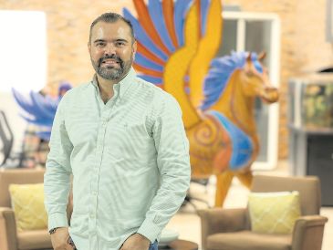 Gerardo Quirino Velázquez, alcalde de Tlajomulco, impulsa el rescate de vivienda abandonada y obras viales para fortalecer la conectividad del Sur de la metrópoli. EL INFORMADOR/ A. Navarro