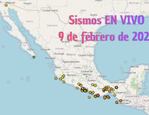 Sismos en México | EN VIVO | 9 de febrero de 2026. ESPECIAL / SSN