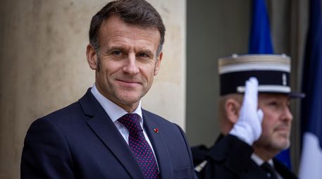 Macron se mostró reticente por considerar que no es su rol participar en el debate público sobre los archivos de Epstein. EFE/ARCHIVO