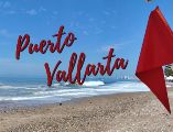 Así se encuentran las playas de Puerto Vallarta este lunes 9 de febrero de 2026. ESPECIAL / FACEBOOK Protección Civil y Bomberos Puerto Vallarta