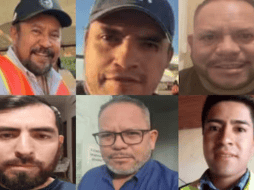 A través de las redes sociales, sus familiares y la Cámara Minera de México dieron a conocer las identidades de los cinco trabajadores de la mina. ESPECIAL