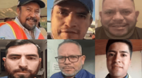A través de las redes sociales, sus familiares y la Cámara Minera de México dieron a conocer las identidades de los cinco trabajadores de la mina. ESPECIAL