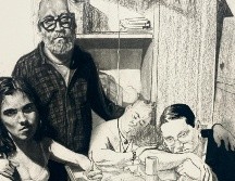 Escenas domésticas reconocibles se presentan despojadas de intimidad, obligando al espectador a detenerse en gestos mínimos y silencios prolongados. CORTESÍA