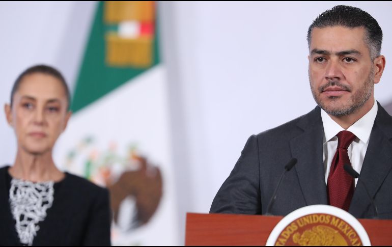 Omar García Harfuch, durante 