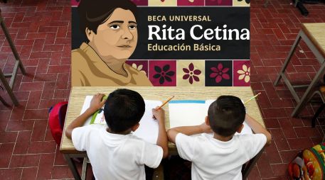 Las y los estudiantes que se incorporen por primera vez al programa de la Beca Rita Cetina recibirán un pago anual de 2 mil 500 pesos. ESPECIAL / EL INFORMADOR y Programas del Bienestar