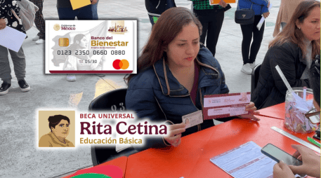 Niñas y niños que se encuentren inscritos en una primaria pública, sin importar su grado, comenzarán a recibir un apoyo económico por la Beca Rita Cetina. ESPECIAL/Programas para el Bienestar