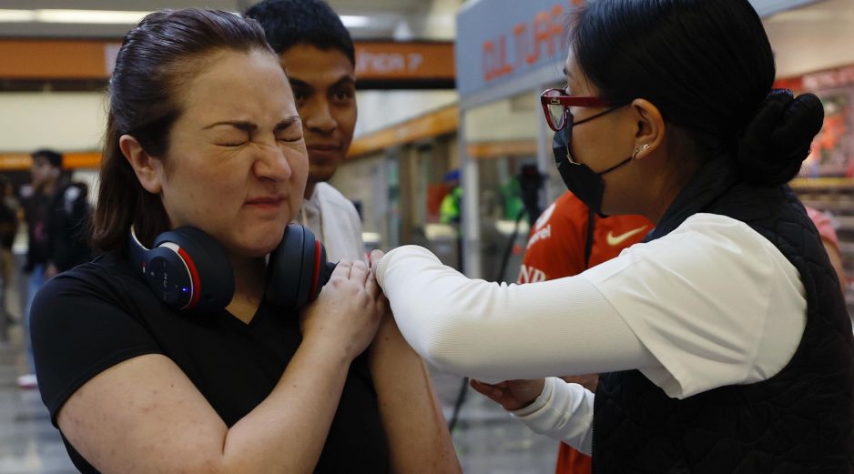 De acuerdo a la Secretaría de Salud, el grupo poblacional más afectado por los contagios de sarampión son los menores de 1 a 4 años. EFE/S. Gutiérrez