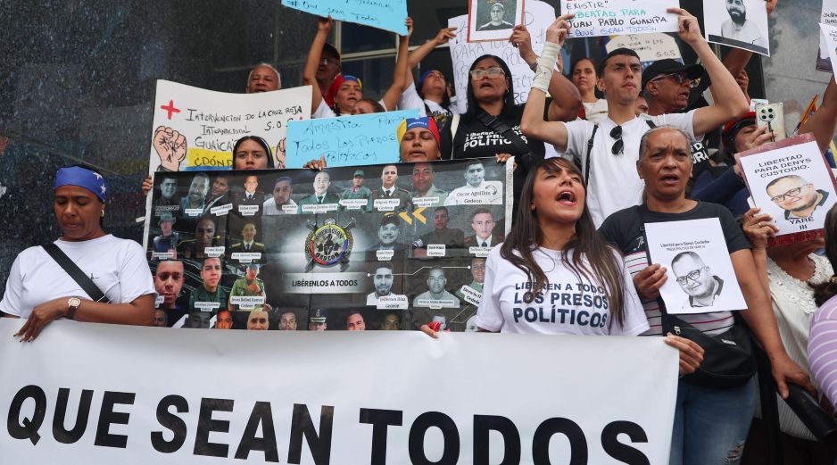 Esta semana se prevé que el Parlamento apruebe una ley de amnistía, la cual fue impulsada por la presidenta Delcy Rodríguez. EFE/M. Gutiérrez